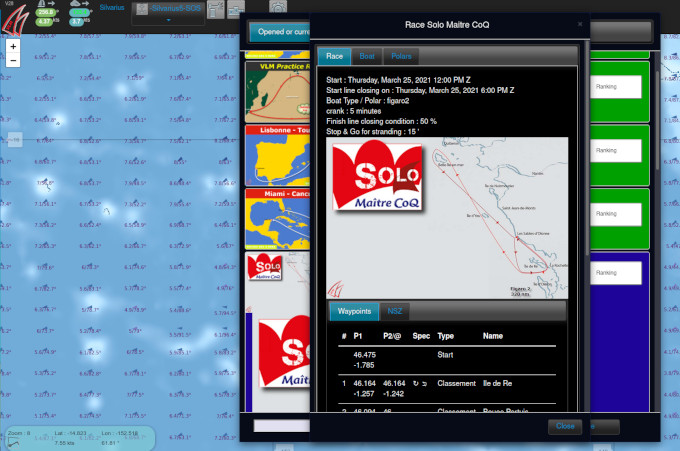 vlm esailing race details