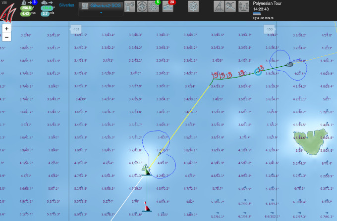 esailing vlm track estimate